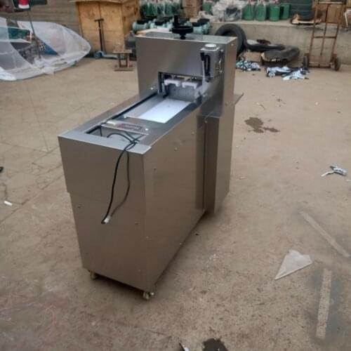 Efficient multifunctional electric electric meat slicer beef roll cutting machine commercial cutting lamb roll machine