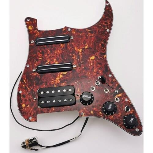 Guitar Pickups humbucker SSH Guitar Wiring Harness Push-Pull Pots Fits ST 20 tones