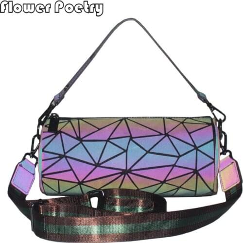 Set Designer Handbag Bags For Women 2021 Geometry Wide Shoulder Bag Ladies Round Crossbody Bag Female Clutch Purses And Handbags