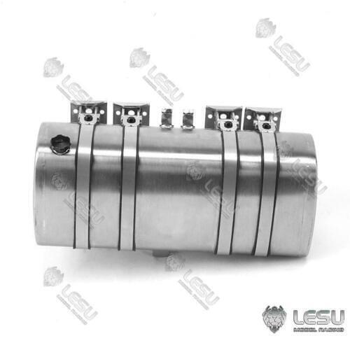 LESU 1/14 RC Metal Hydraulic Oil Fuel Tank 95MM for TAMIYA Tractor Truck Dumper Model TH16721-SMT5
