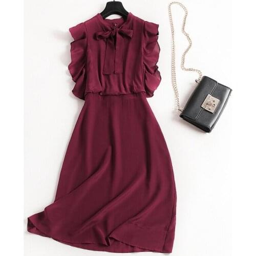 Loyxl.xizi Red Summer Dresses