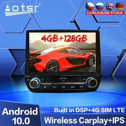 128G Carplay Android Radio GPS Navigation For Ford Fiesta 2009 - 2016 Multimedia DVD Video Player Audio Stereo Screen Head Unit