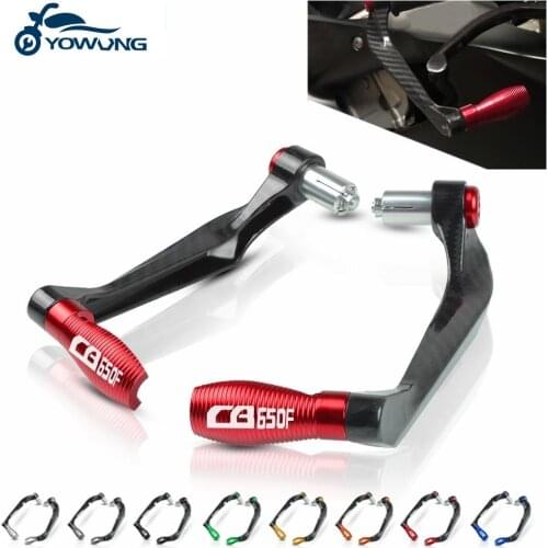 Motorcycle Handlebar Grips Guard Brake Clutch Levers Guard Protector For Honda CB650F 2014 2015 2016 2017 2018 CB 650F Parts