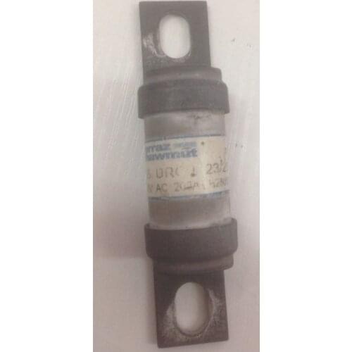 Fuses: 6.6URGJ 23/200 200A 660V H280078 / 6.6URGJ 23/125 F280076 / 6.6URGJ 23/160 G280077 aR