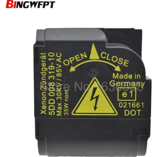 Original USED Xenon HID Headlight Starter Igniter black Ignitor Socket Box 5DD 008 319-10 5DD00831910 5DD008319-50