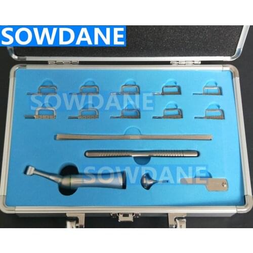 Dental Orthodontic Interproximal enamel reducted Removal set hand and Engine Use Tool easy control Removal Instrument