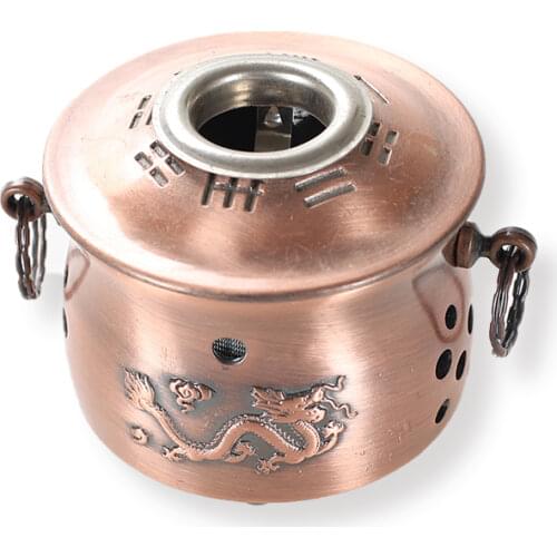 High Quality Copper Moxibustion Box Can Container with Moxibustion Box Acupuncture Massage Moxibustion Moxa Roll Box