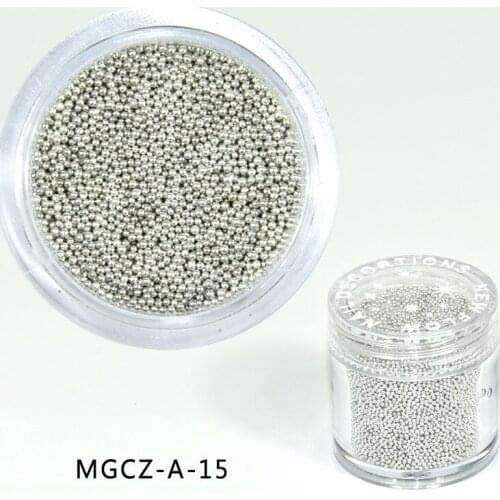 1Box Micro AB Caviar Beads Nail Art 3D Decorations Colorful Mini Glass Bubble Manicure Nail Decoration UV Gel Polish MAFANAILS