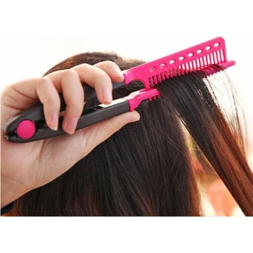 1PC Hair Comb Plastic Hair Brush Professional Pro Salon Hair Styling Tools Hairdressing Barbers Handle Brush