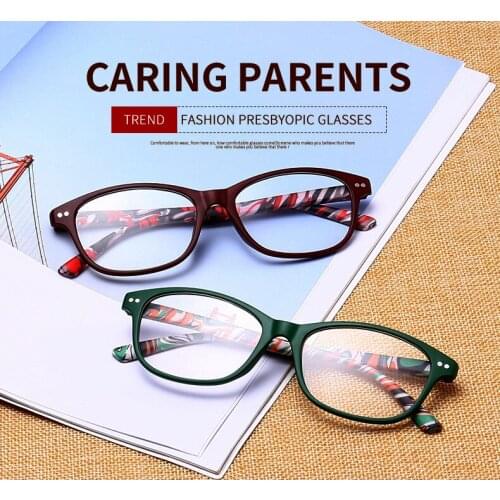 CLARA VIDA 2paires!!! New Resin High-definition Comfortable Reading Glasses for Men Women Ultralight+1.0 +1.5 +2.0 To +4.0