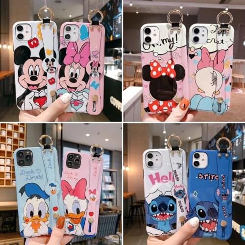 2021 Disney Mickey Minnie Couple Phone Case for Iphone 7/8 Plus X Xsmax Xr Iphone11 Pro Max Cute Girl Couple Creative Phone Case