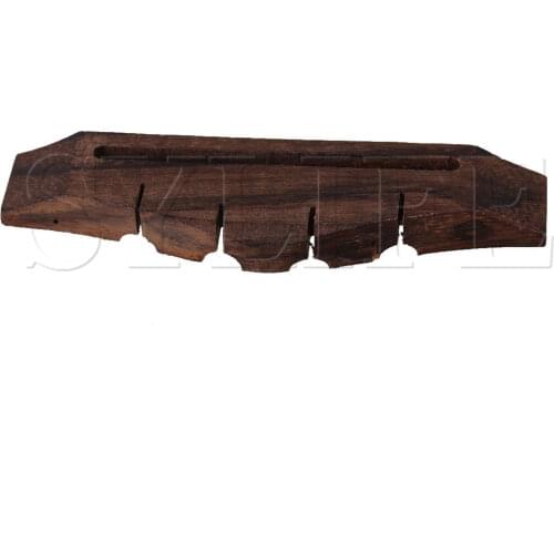 82.9mm Traditional Style Rosewood Bridge for 4 String Acoustic Guitar Part