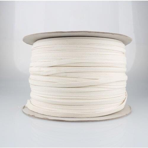 Audiocrast 10MM 100%Cotton Braided Tube Hollow Rope Cover Sleeve Electric Wire Cable Braided Cable Sleeve