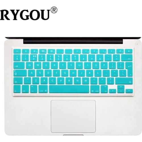EU Layout English Keyboard Cover Silicone Skin for MacBook Pro 13" 15" 17" (with or w/out Retina Display) and MacBook Air 13"