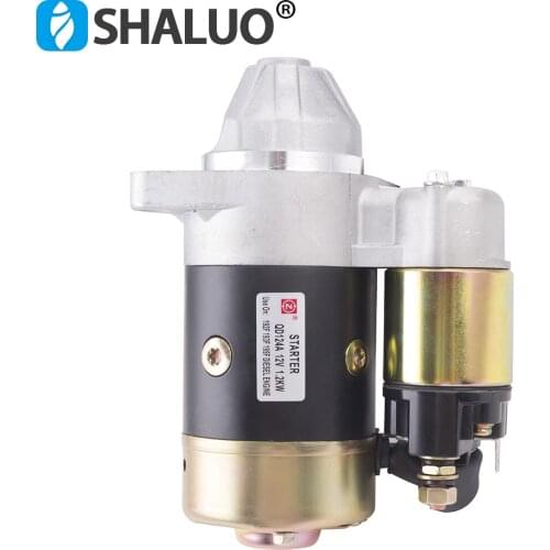 QD124A 12V 1.2KW Diesel Generator Engine Starter Motor QD114A Copper Made Motor Electric fast start genset Parts