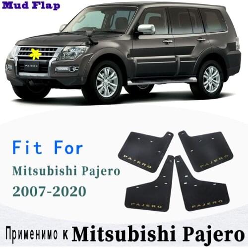 FOR Mitsubishi Pajero Mudguards Fender Mud Flap Guard splash Mudguard Fenders Mudflaps car accessories auto styline Front Rear