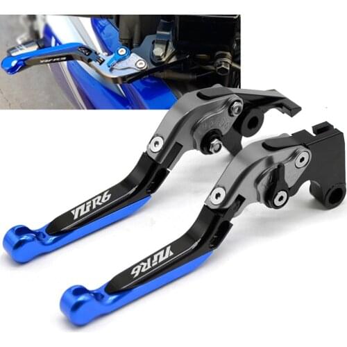 For YAMAHA YZFR6 YZF R6 2005-2016 2016 2006 2007 2008 2009 2010 2011 2012 2013 CNC Adjustable Handle Brake Clutch Handle Levers