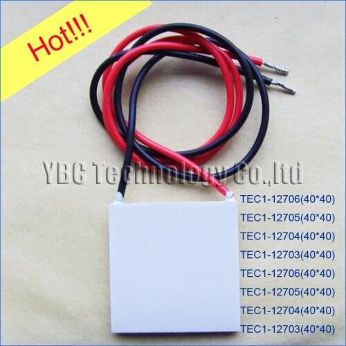 Best selling!! 10pcs/lot TEC1-12706 Thermoelectric Cooler Peltier 40*40mm TEC1 12706