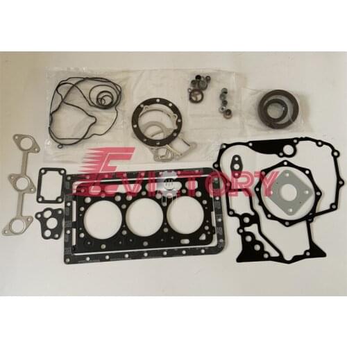 Kubota D902 rebuild overhaul piston ring + head gasket + main&con rod bearing