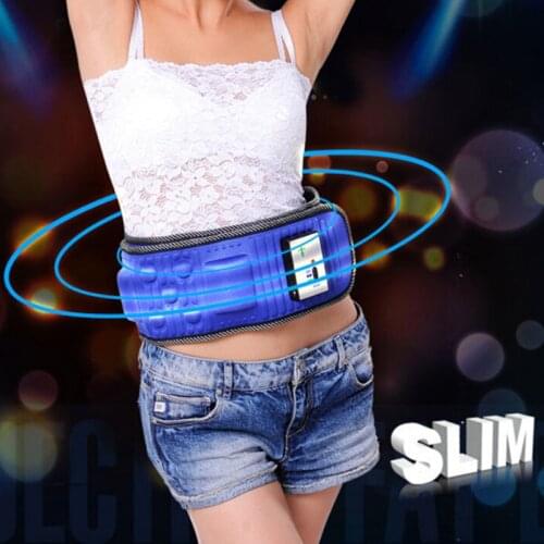 33 Magnets Slimming Shape Body Shaper Massager Vibration Belt Tummy Fitness Lose Weight Fat Burner Anti Cellulite Relax Therapy