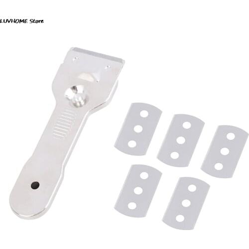 Multifunction Glass Ceramic Scraper Cleaner Remover Cleaning Oven Cooker Tools Metal Home Clean Tool Accessories