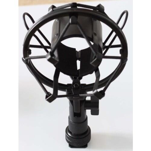 New bigger Mic SHOCK MOUNT Holder with hot shoe apadter for Big Microphone and camera