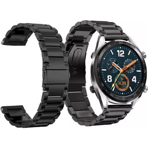 20/22mm watch band for Samsung gear s3 Frontier/Classic Sport stainless steel bracelet Galaxy watch 46mm/42mm/Active 2 Strap