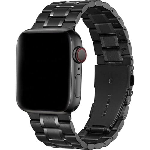 Correa for apple watch band Series 3 4 5 44mm 42mm 40mm 38mm pulseira Stainless Steel bands for iwatch strap Business watchbands