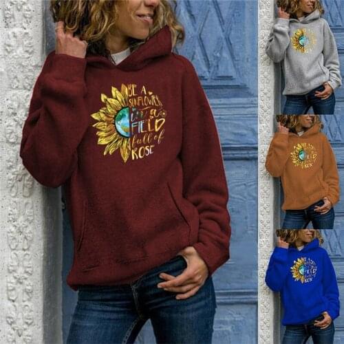 Women Pullovers Hoodie Sweatshirts Skateboad Print Hoody Streetwear Graphic Tops