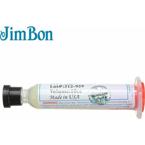 1PCS Solder Soldering Paste Flux Grease Environmentally Oil 10cc NC-559-ASM-UV BGA PCB Welding Advanced Oil Flux Grease