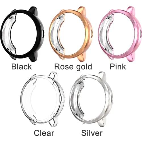 100pcs New High Quality TPU Slim Smart Watch Protective Case Cover for Garmin Vivoactive 3 3 Music Frame Smartwatch Accessories