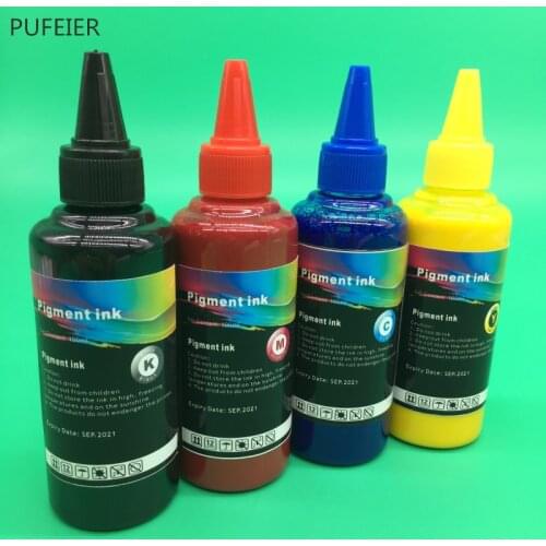 4 Bottles x 100ML T9461 T9441-T9444 T9451-T9454 Pigment Ink For Epson WorkForce Pro WF-C5290 WF-C5790 WF-C5210 WF-C5710 Printer