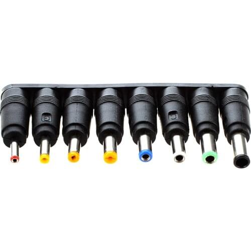 8 sets universal jack DC power plug converter