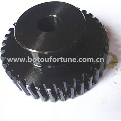 C45 steel 1.5M spur gear 21teeth and rack 15mm width and HTD5M timing pulley 20 teeth 25mm belt width for CNC machine