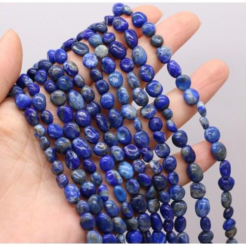 Hot Selling Natural Stone Irregular Lapis lazuli Loose Beads For DIY Jewelry Making Necklace Bracelet Earrings Accessory