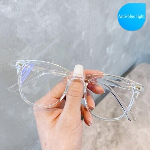 Retro Round Frame Anti-blue Radiation Glasses Ultralight Men Women Fashion Blue Light Blocking Glasses Eyewear Students