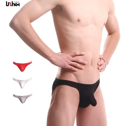 Sexy Men Underwear Briefs Shorts homme Solid Modal Elephant Nose Pouch Low Waist Panties Cueca calzoncillos Plus Size M-XXL