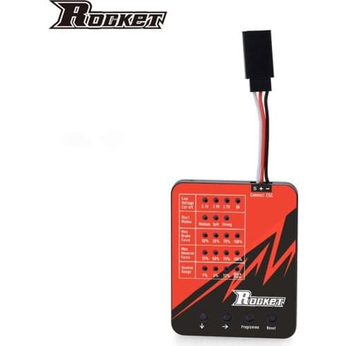 Rocket SURPASS HOBBY LED Mini 1410 Programming Card Program Card for MINI 1410 18A ESC Speed Controller