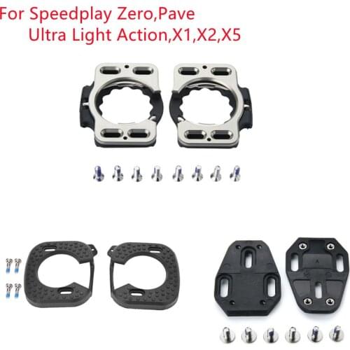 Lollipop cleat road bike self-locking pedal lock splint cleat three-hole conversion splint protective cover for Speedplay Zero