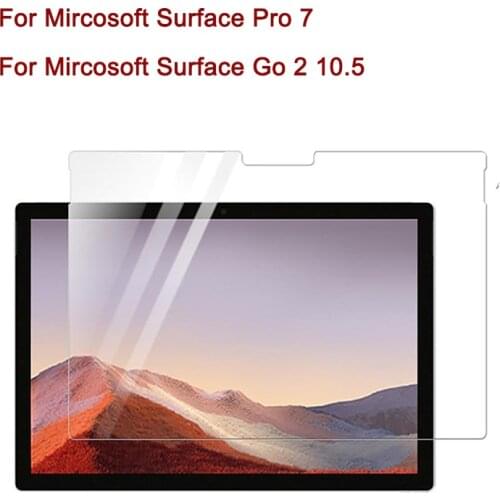 Tempered Glass For Microsoft Surface GO 2 2020 10.5 inch Pro 7 12.3 Tablet Laptop Screen Protective Film For Surface Go2 Pro7