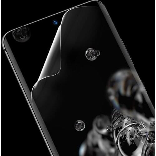 2Pcs Benks Ultra Thin Protector Full Cover Soft Auto Repair Screen Protective Film for Samsung S20 S21 S20+ Plus S20U S21 Ultra