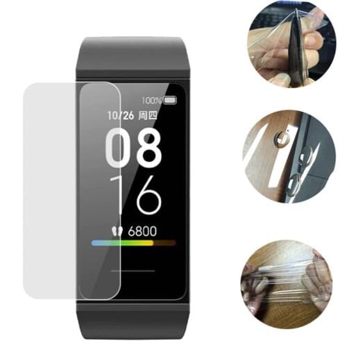 For Redmi Strap Screen Protector Soft TPU HD Protective Film Cover for Xiaomi Redmi Band Smart Bracelet Accessories Not Glass