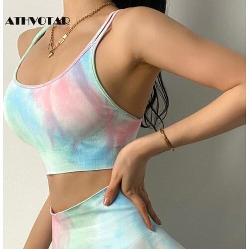ATHVOTAR Women Seamless Gym Fitness Running Leggings High Waist Push Up Workout Training Activewear Sports Suits Women Set