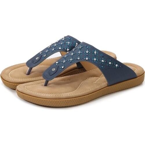Plus Size Sandals Shoes Women Bow 2021 Summer Sandals Slipper Women Sandals Outdoor Ladies Beach Shoes Female Slippers