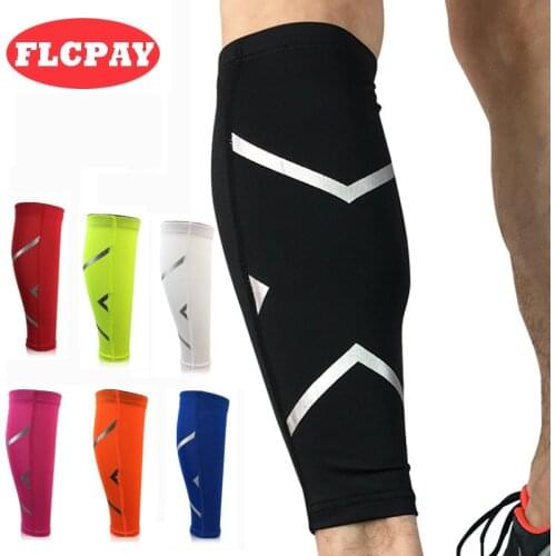 1PCS Base Layer Elastic Compression Leg Sleeve Shin Guard Men Women Cycling Leg Warmers Running Football Sports Calf Support
