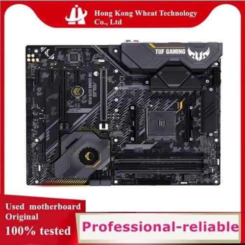 For ASUS TUF GAMING X570-PLUS Motherboard Socket AM4 DDR4 For AMD X570 Original Desktop Mainboard Used Mainboard