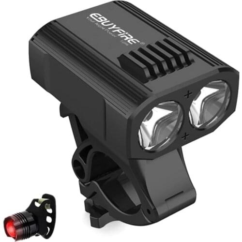 Mini Bicycle Light 2 Led 5 Mode 2000LM USB Rechargeable Cycling bike Front Lamp Rear Taillights Camping led