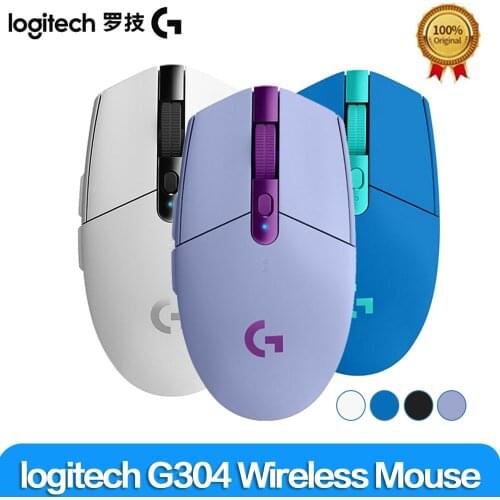 Logitech G304 G305 G102 Wireless Mouse 6 Programmable Buttons USB HERO Sensor 12000DPI Adjustable Gaming Optical Mice