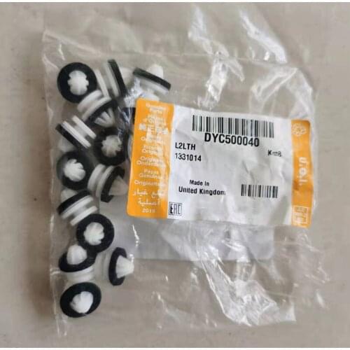 FOR Land Rover lr3 lr4 wheelarch molding clip set 5 genuine dyc500040 brand new