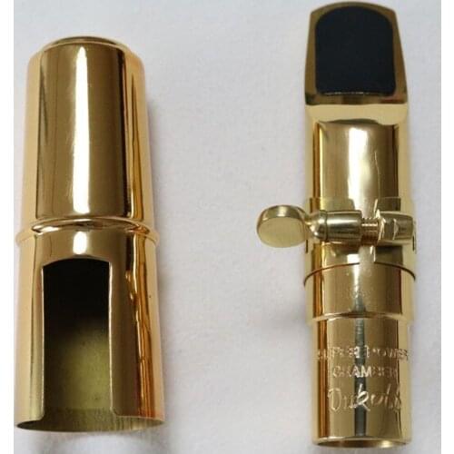 New MFC Baritone Saxophone Metal Mouthpiece Super Power Chamber Professional Sax Accessories Gold Plating